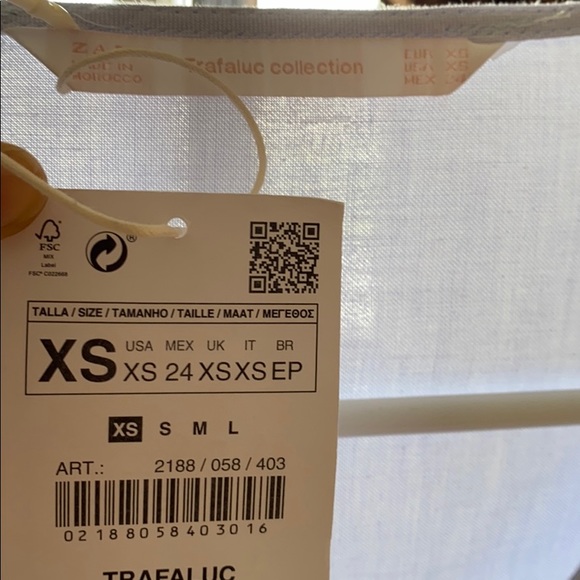 Zara wrap trendy shirt. - Picture 3 of 9